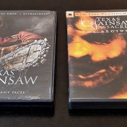 TEXAS CHAINSAW MASSACRE DVD LOT - 2 MOVIES 