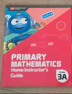 Primary Mathematics 3A Home Instructor's Guide  - NEW