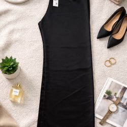 Brand New CK Wide Leg Silk Pull On Trousers- XL