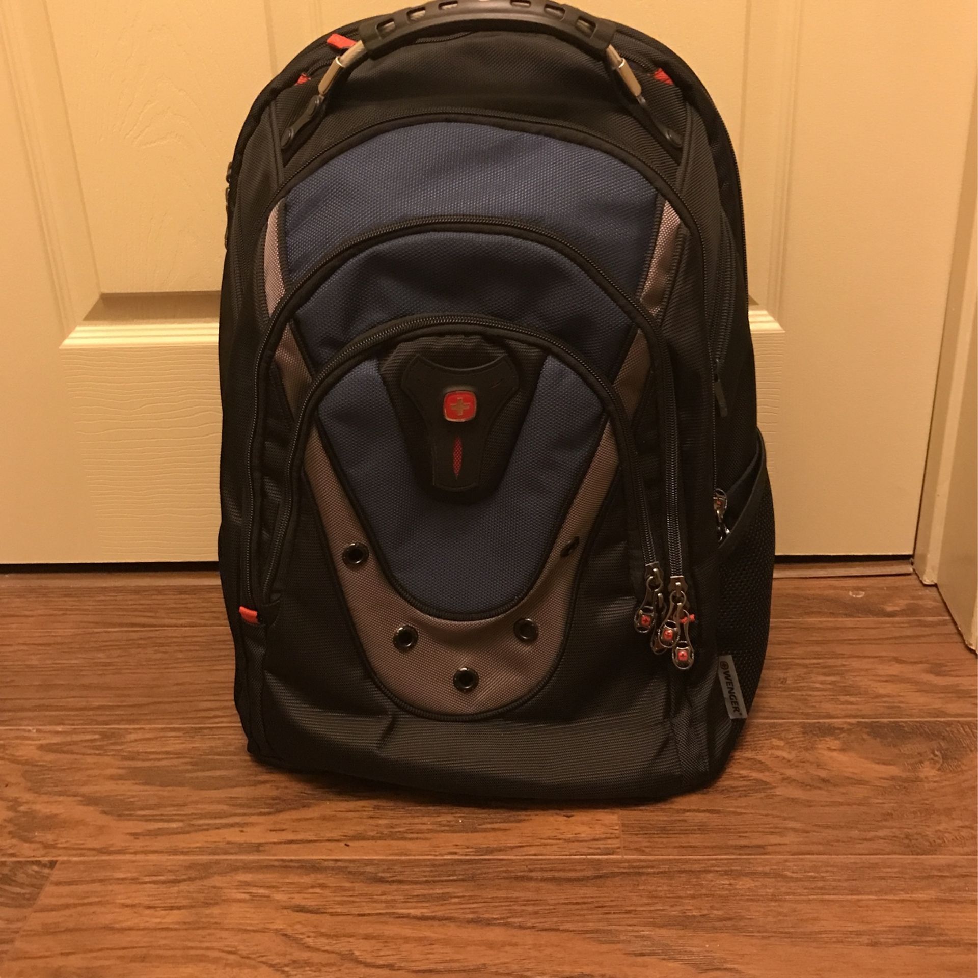 Swiss Gear Wenger Ibex Pro 16inch Laptop Backpack - Black/Navy