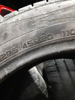 Tires 275/45 R20 (All Set Of 4)