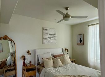 Queen bed and mattress