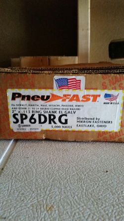 Pneu fast nails SP6DRG