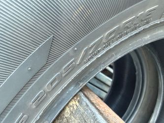205/70/16 (2 Tires) $60.00/ Each