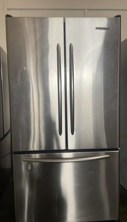 Kitchen Aid 3 Door Stainless Steel Fridge
