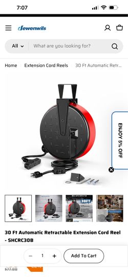 Retractable electric cord