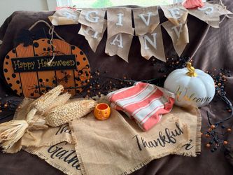 Fall Halloween Thanksgiving Décor Bundle