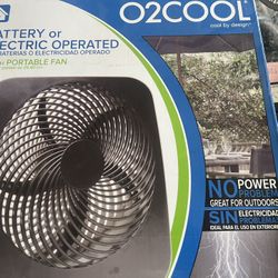 ELECTRIC And BATTERY FAN  Good For Camping And CAR camping 