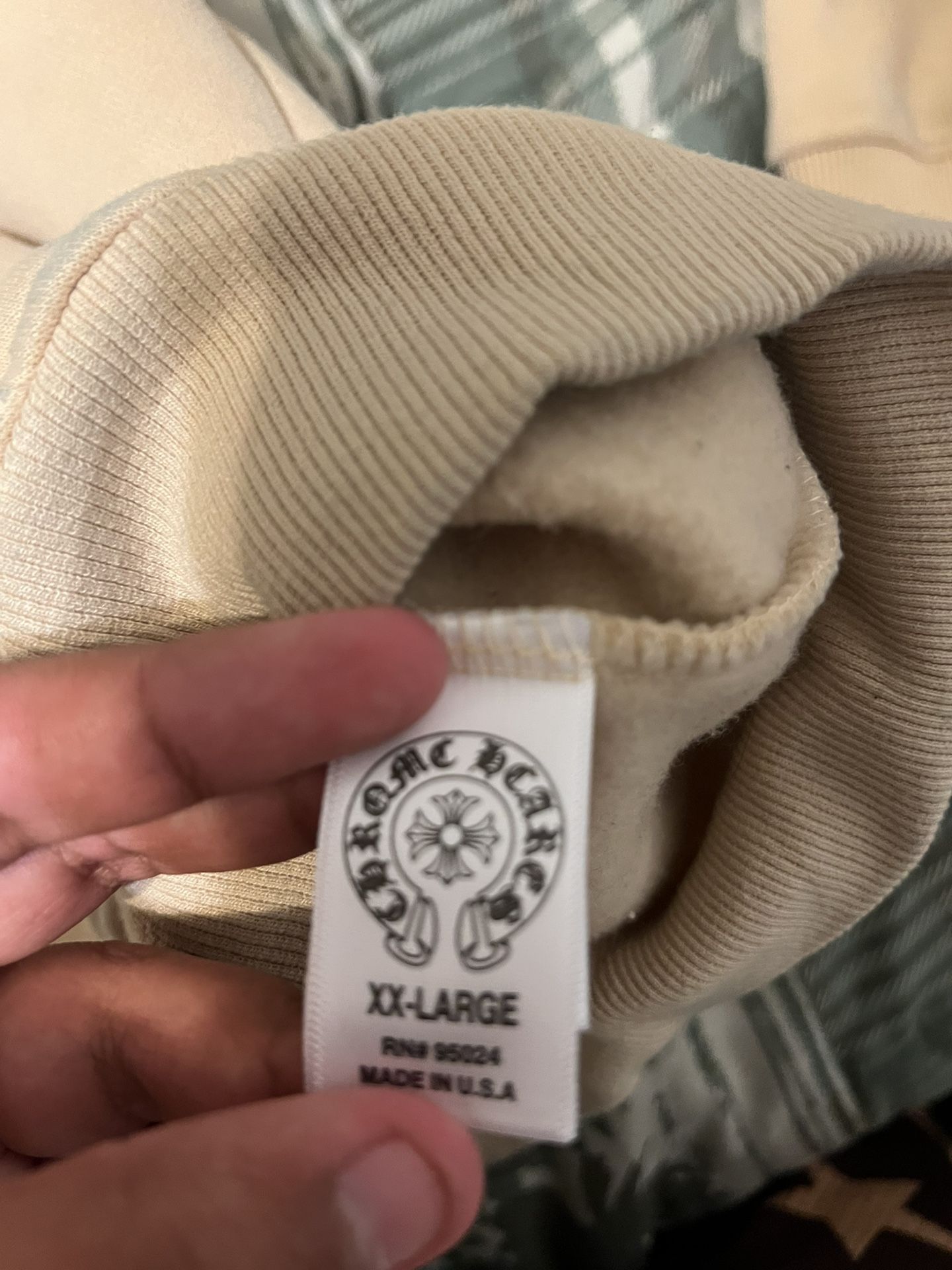 Chrome hearts zip up