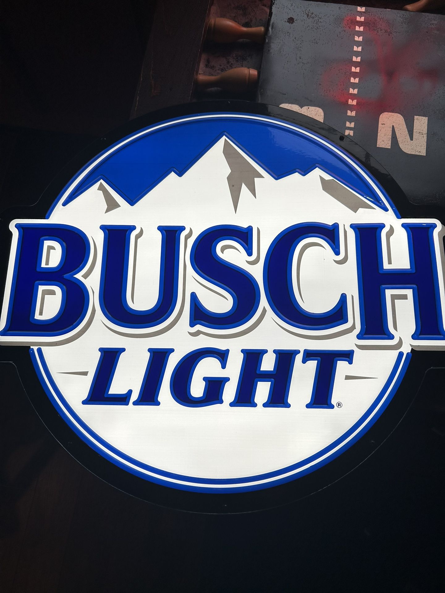 Busch Light LED Beer Sign