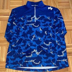 2XL Under Armour Combine Long Sleeve Quarter Zip Workout Shirt Pullover