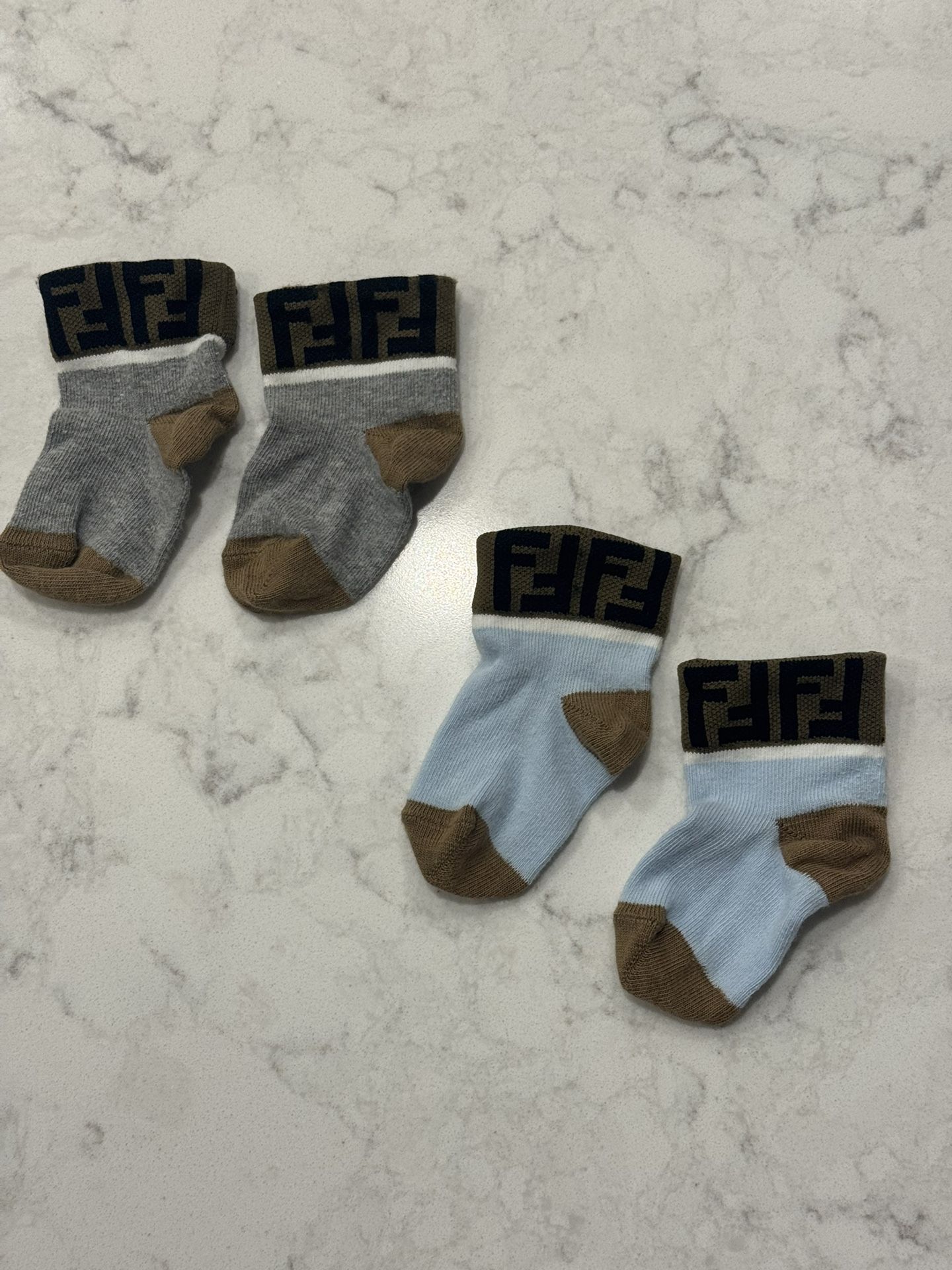 Fendi Baby Socks