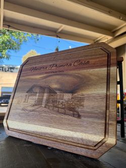 Engraved cutting boards