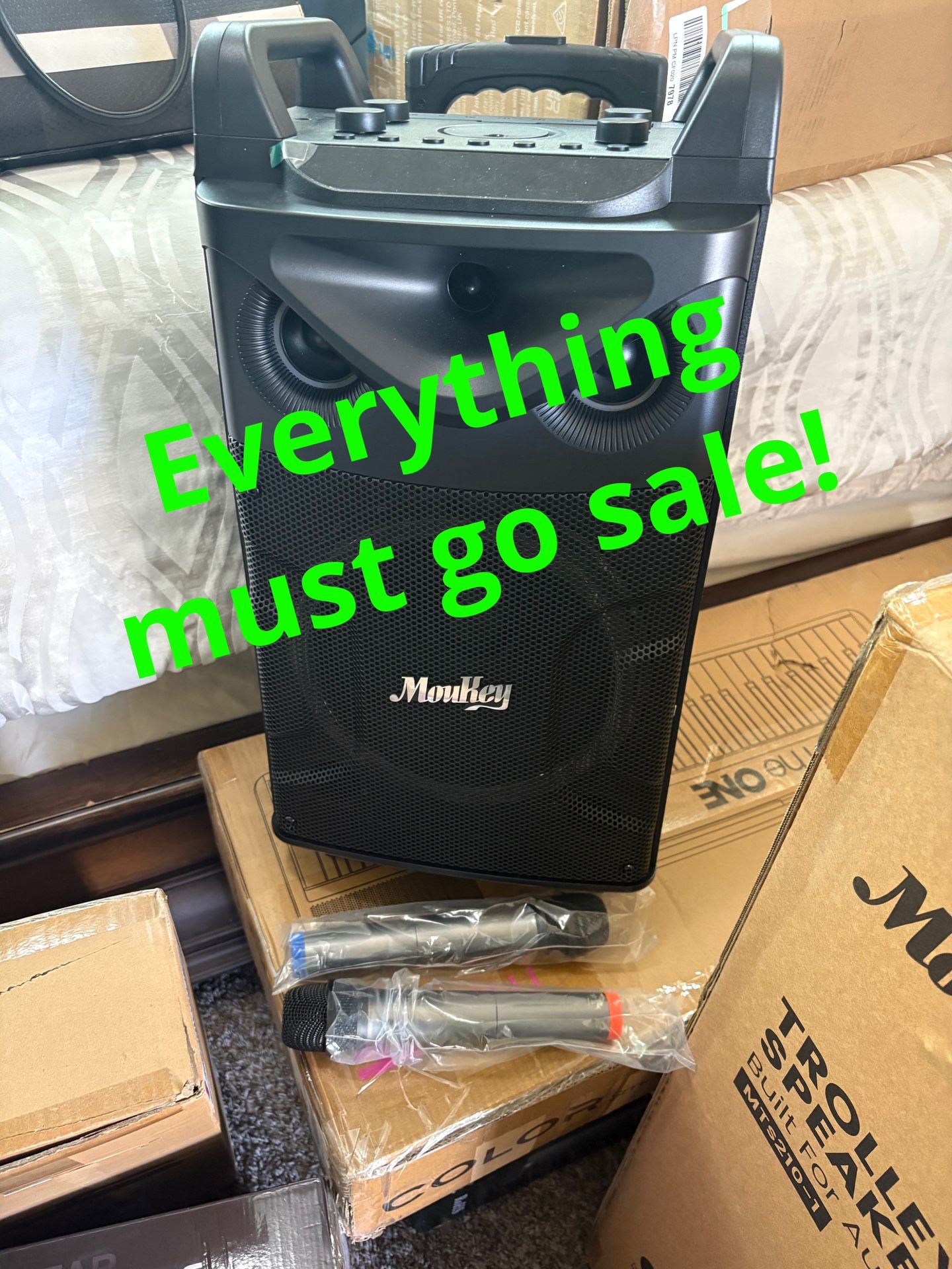 Moukey Karaoke Bluetooth Speakers