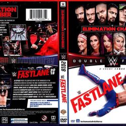 Wwe Elimination Chamber 2018/wwe Fast Lane 2018 W/dvd Case Dvd