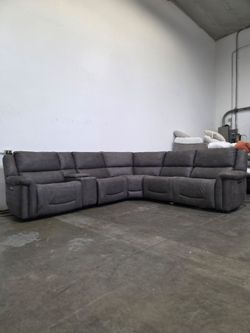 6pc Fabric Recliner Sectional-Free Delivery‼️