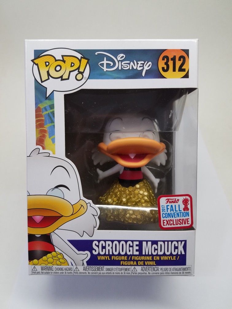 Funko Pop Disney's Scrooge McDuck #312 (Read Description)