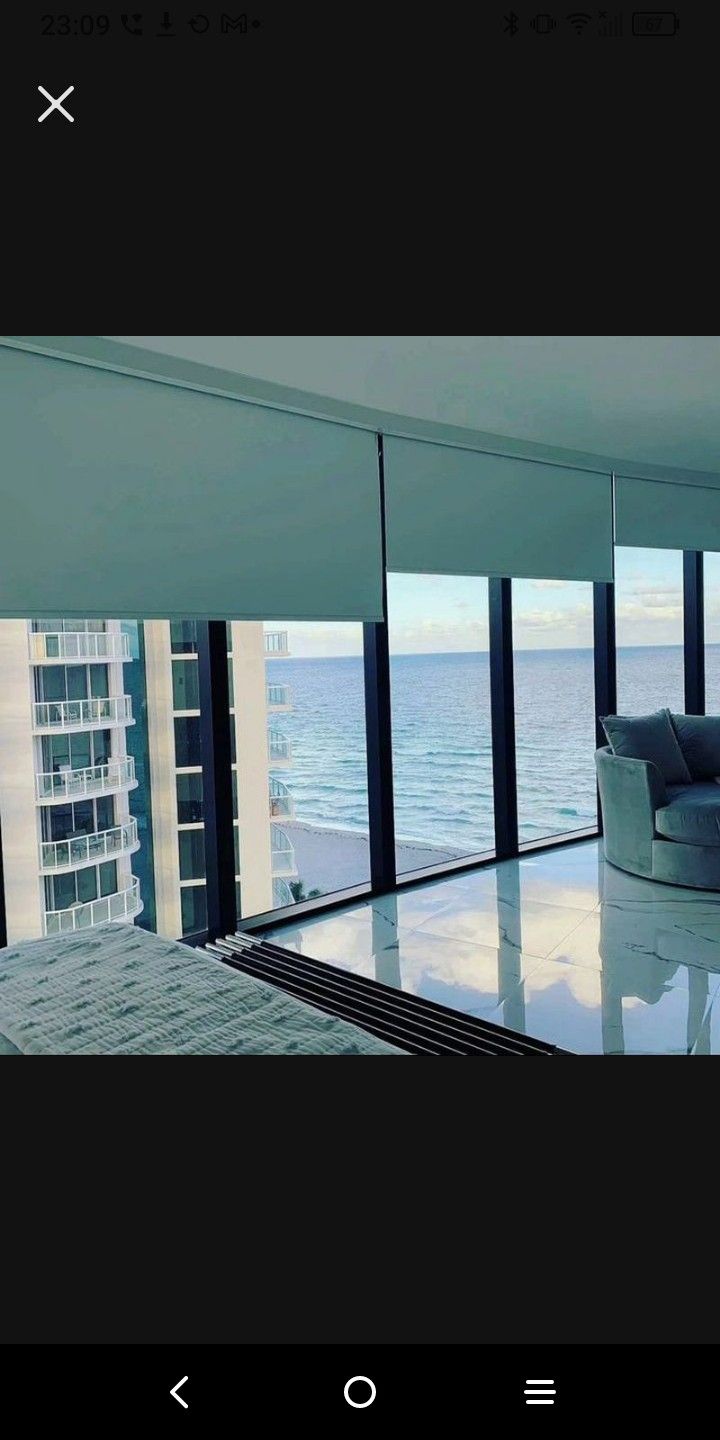 Roller Shades Blackout O Screen Zebra Shades Cortinas Y Persiana