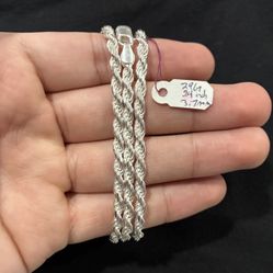 925 Silver Rope Chain 24 Inches