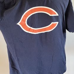 Walter Payton Navy Blue Name & Number Logo - #34 Football Chicago Bears T-Shirt 47 Brand