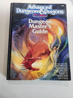 AD&D 2nd Edition Dungeon Master’s Guide TSR 2100 Hardcover