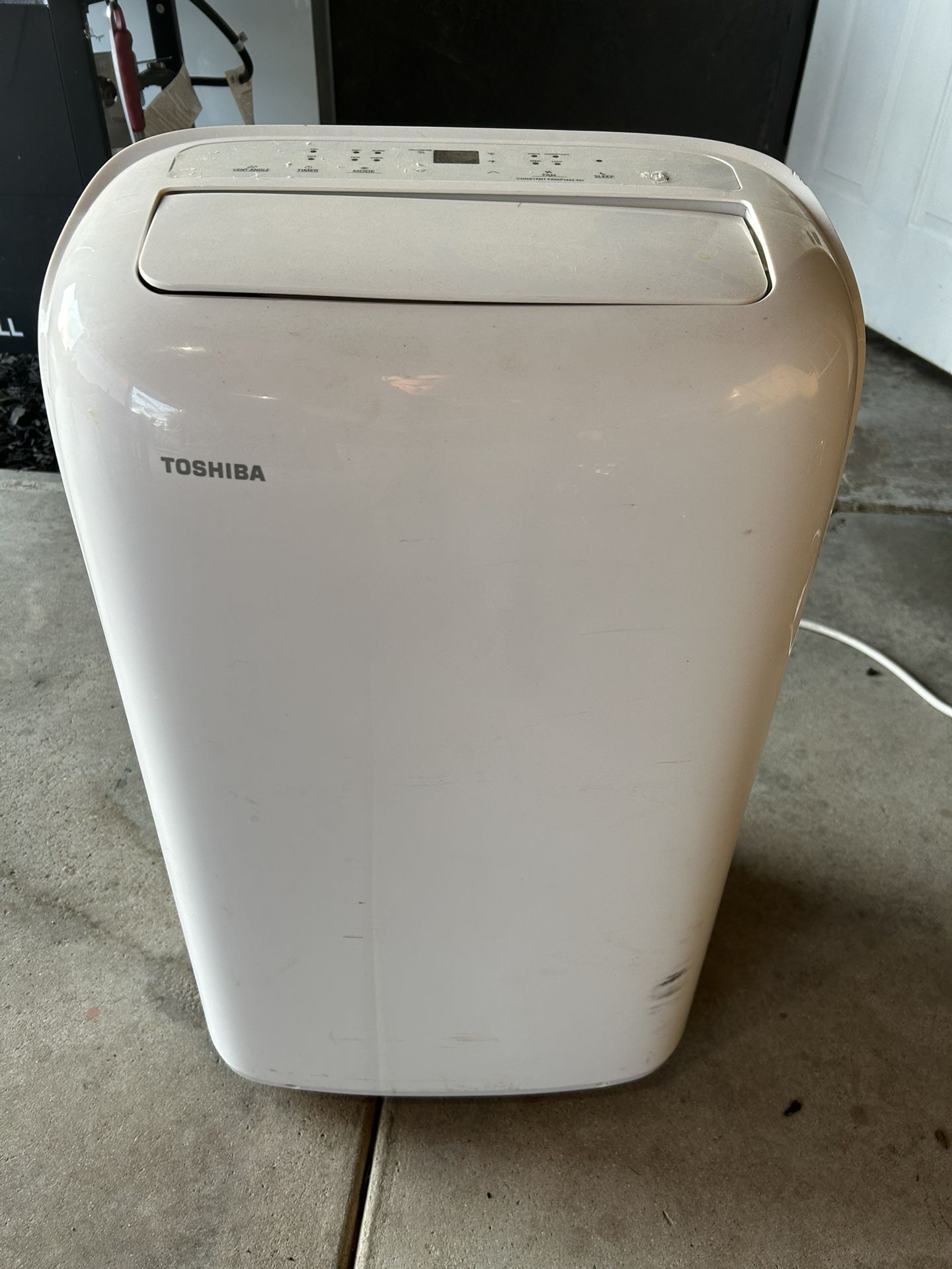 Toshiba 6,000 BTU (8,000 BTU ASHRAE) 115-Volt Portable Air Conditioner with Dehumidifier