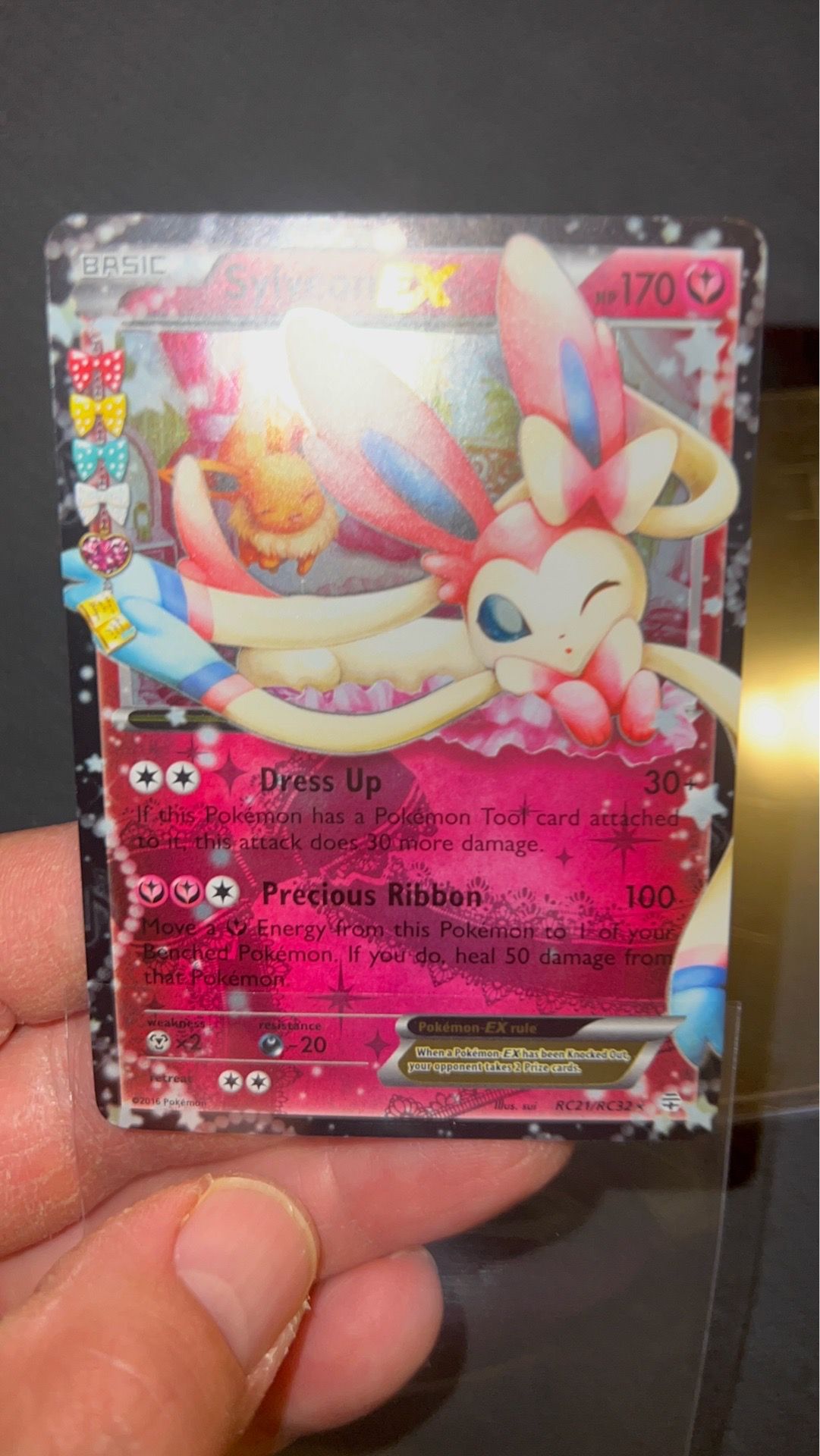 Pokemon Cards Generations Sylveon EX Radiant Collection