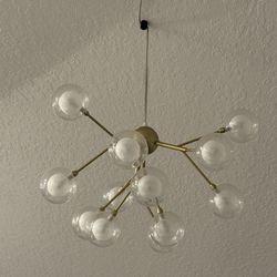 Plug in Sputnik Chandelier 12