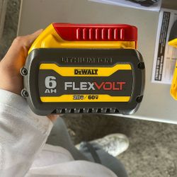 New Dewalt battery 6.0 Flexvolt