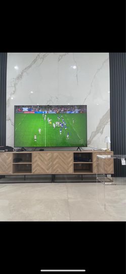 Modern Wood TV Stand