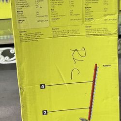 RYOBI ONE+ 18V 18 in. Cordless Battery Pole Hedge Trimmer With 2.0 Ah Battery And Charger