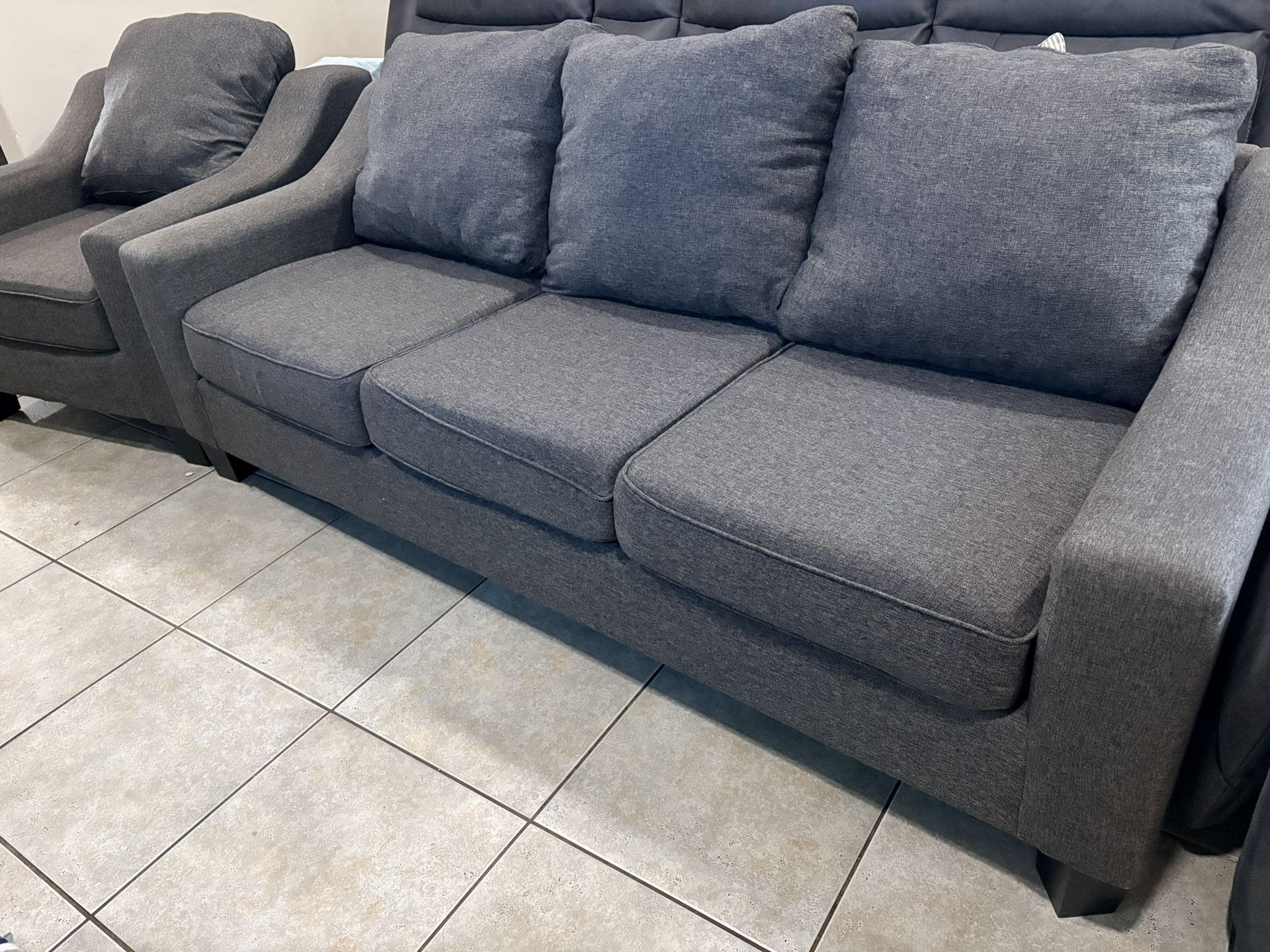 3 Seater Grey Couch 
