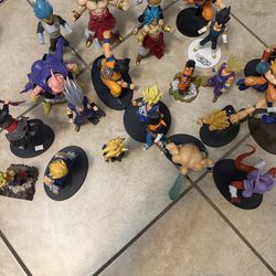 Dragon ball statues
