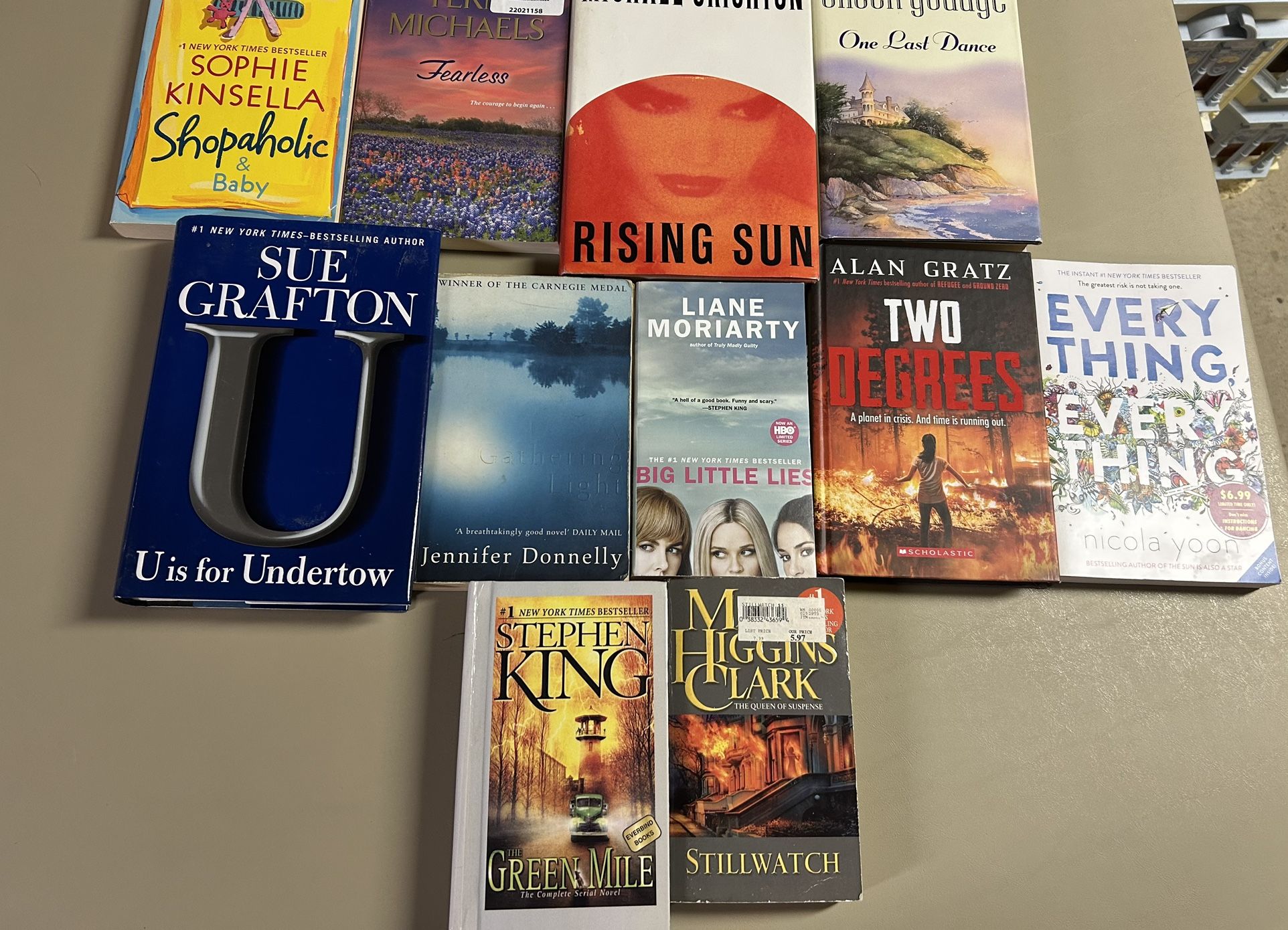 Fictional novels bundle of 11