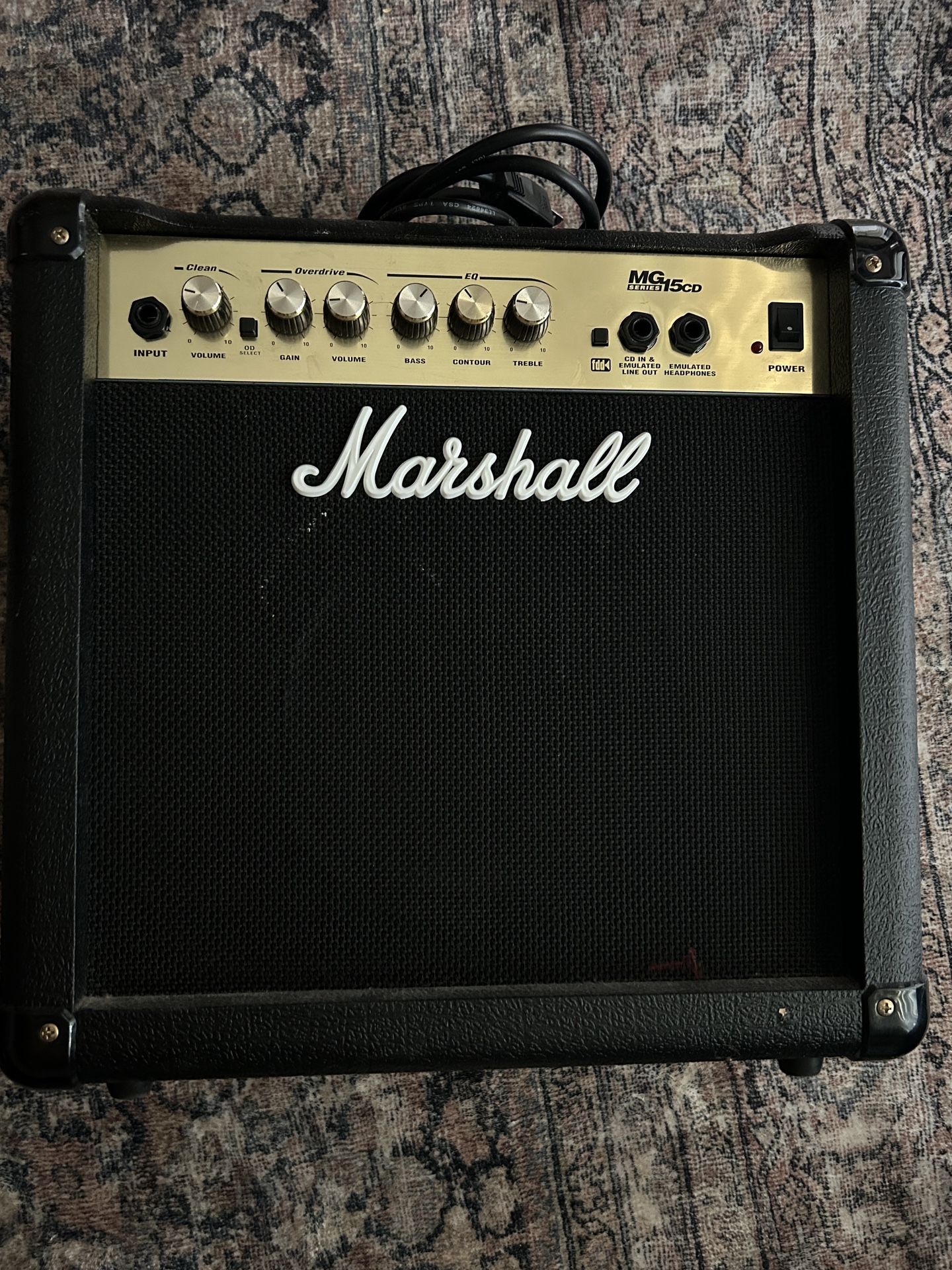 Marshall MG15CD Practice Amp