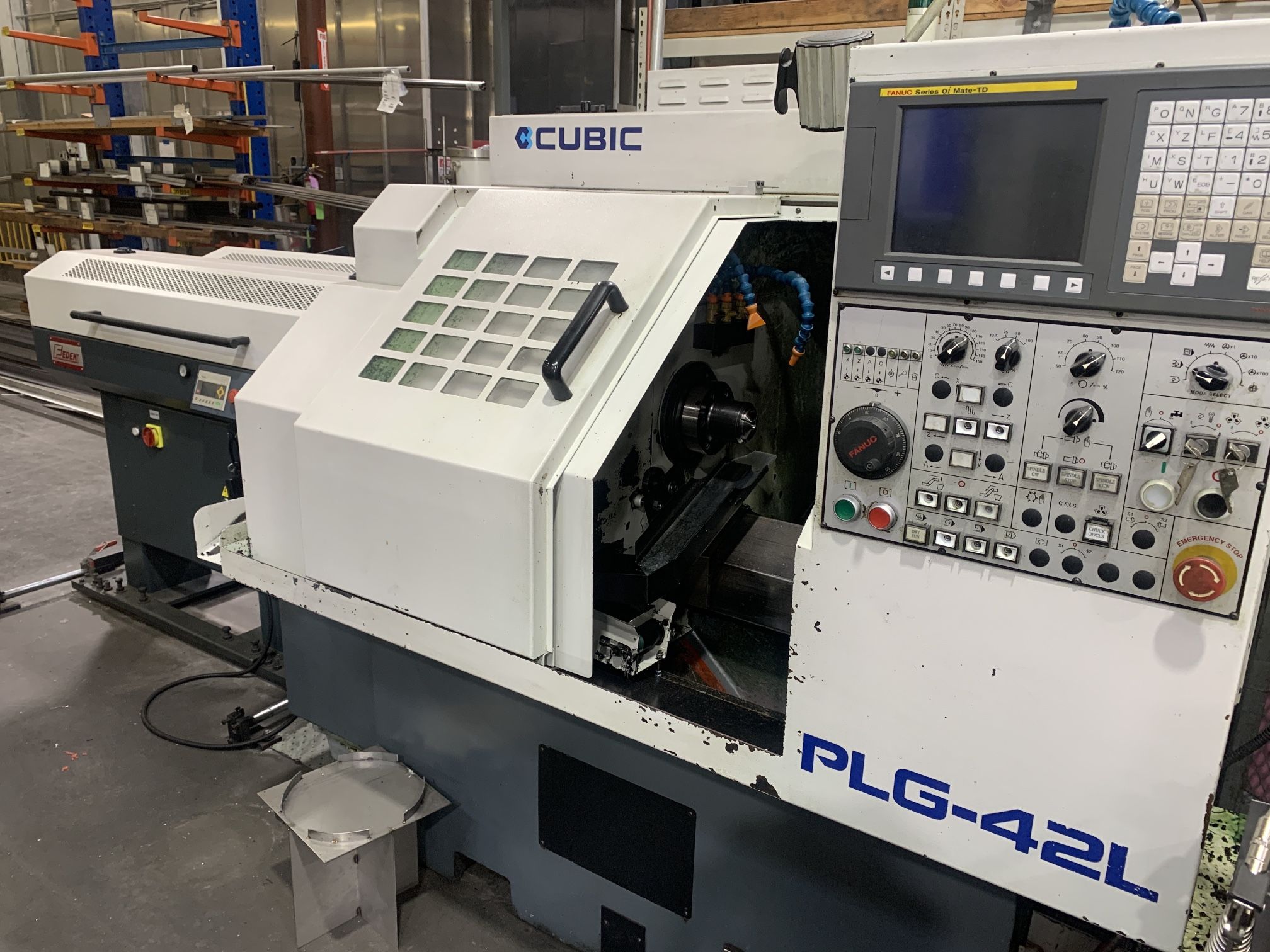 CUBIC PLG-42L with FANUC CNC CONTROL