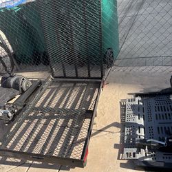 Wheelchair or handicap chair ramp