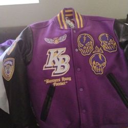 Never Used Kobe Bryant Letterman Jacket