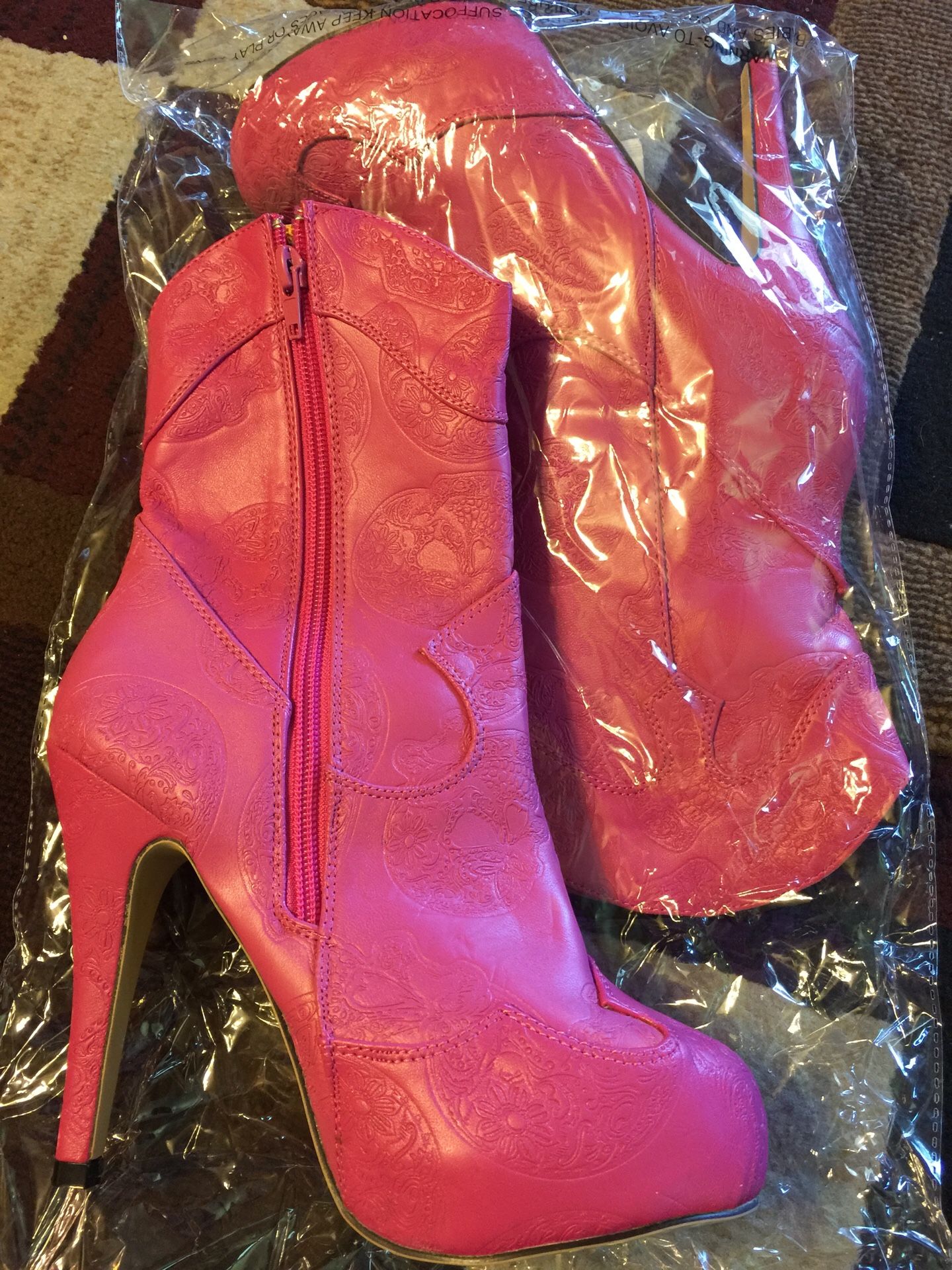 Iron Fist Pink Boots