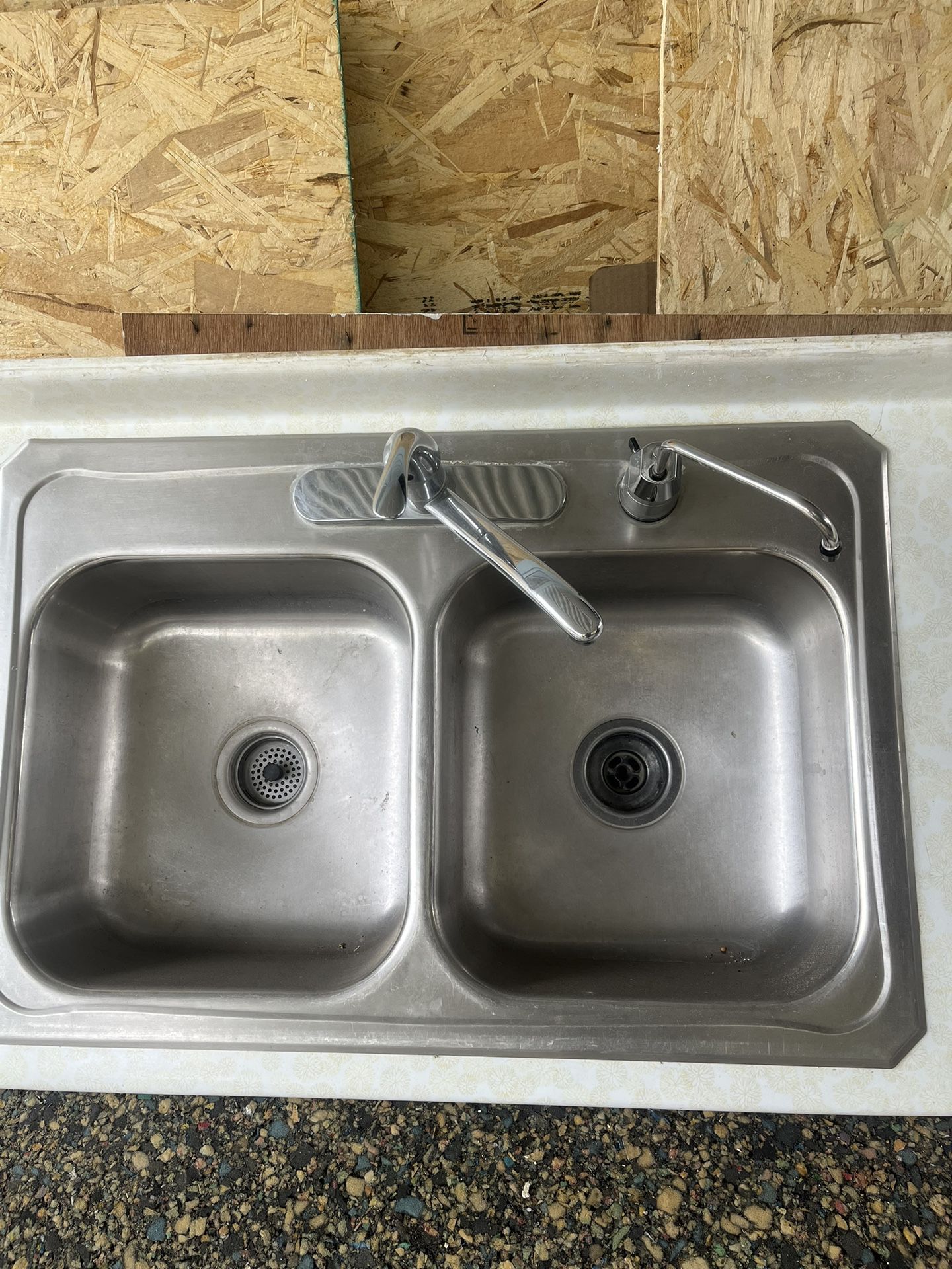 Stainless Steel Double Bowl Sink 