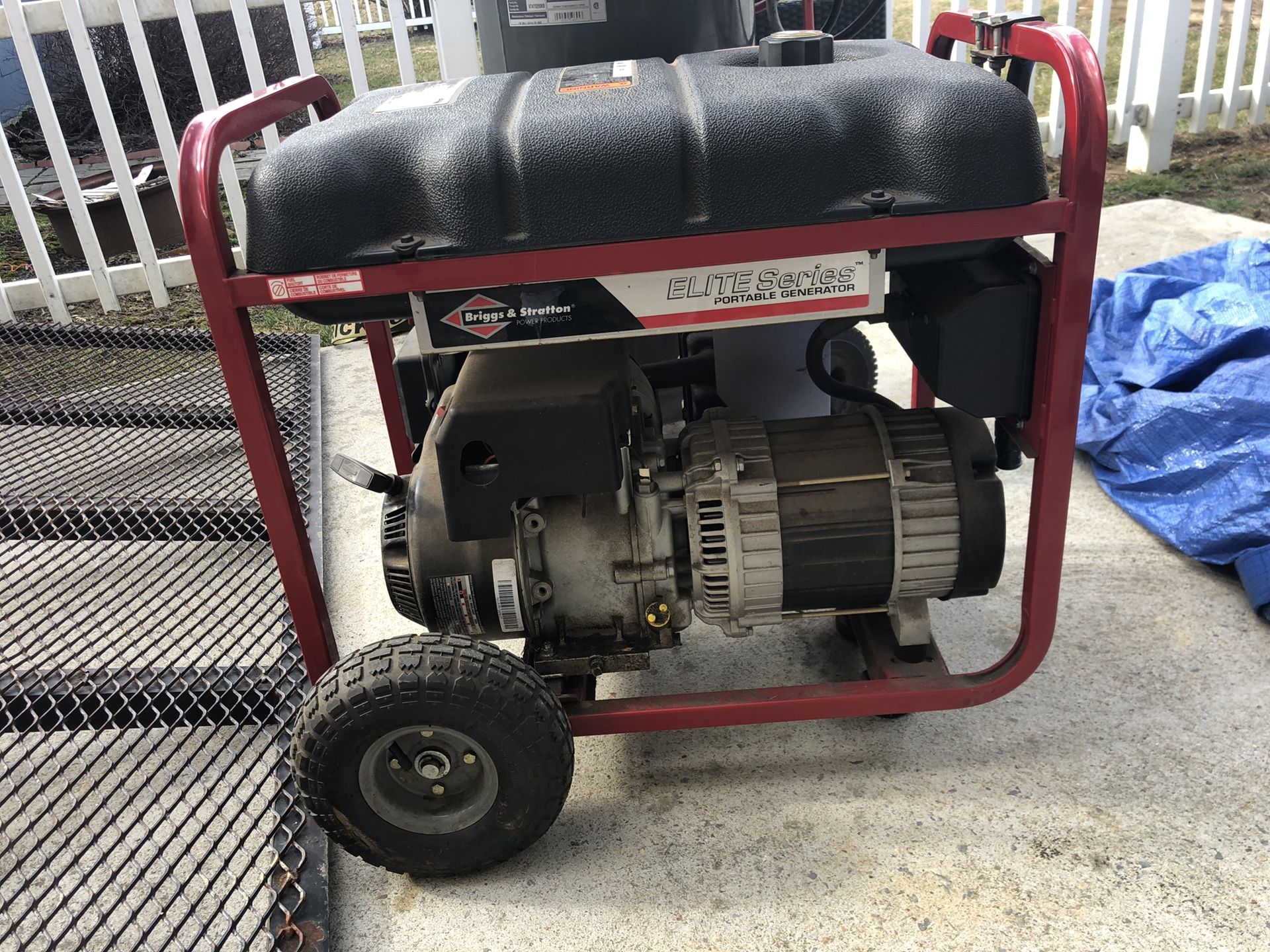 Briggs & Stratton elite series 8500 watt 5500 watt pro generator