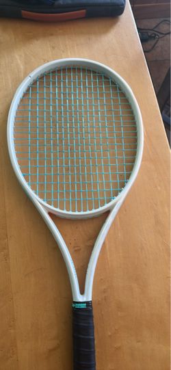 Wilson Shift Tennis Racket V1 16 by 20. 99. Grip size 2. Excellent Condition! Only 2 small chips.