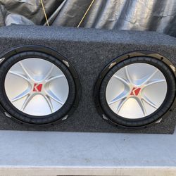 12 Inch Kicker CVR Subwoofers 