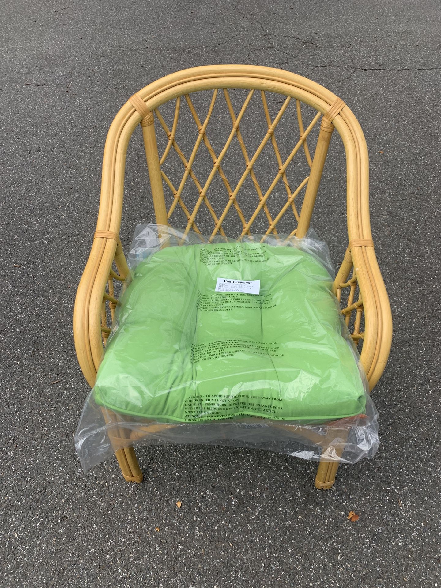 Adorable Rattan Chair $170 OBO