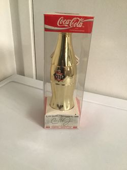 Coca-Cola Cal Ripken "2131" Consecutive Game Streak Limited Edition Gold Bottle...(1985)..