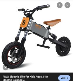 Kids first e-motorcycle