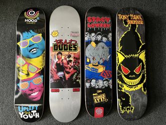 Skateboard decks