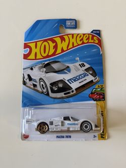 Hot Wheels Mazda 787B (White)
