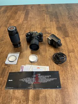 Olympus OM-PC 35mm Film Camera Kit