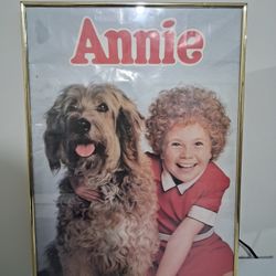 1982 Annie Movie Poster Framed